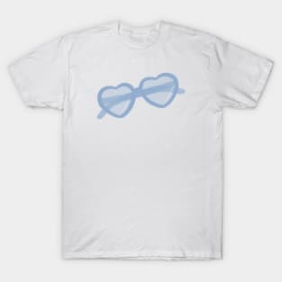 Heart Sunnies - Blue T-Shirt